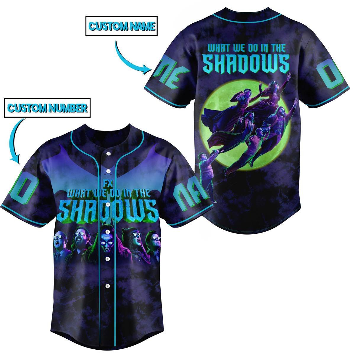 What We Do in the Shadows Baseball Jersey New Season For Fans