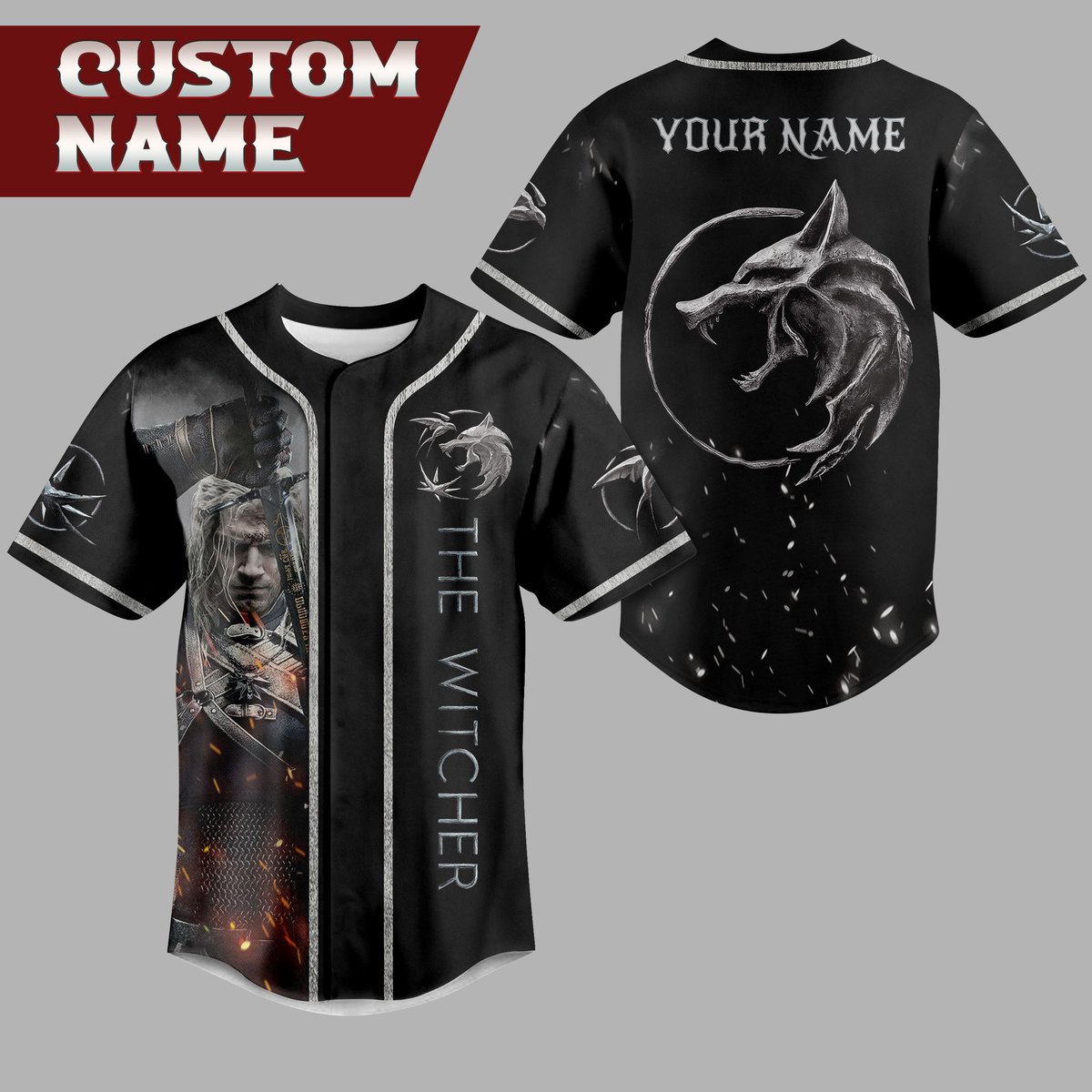The Witcher Baseball Jersey New Season For Fans