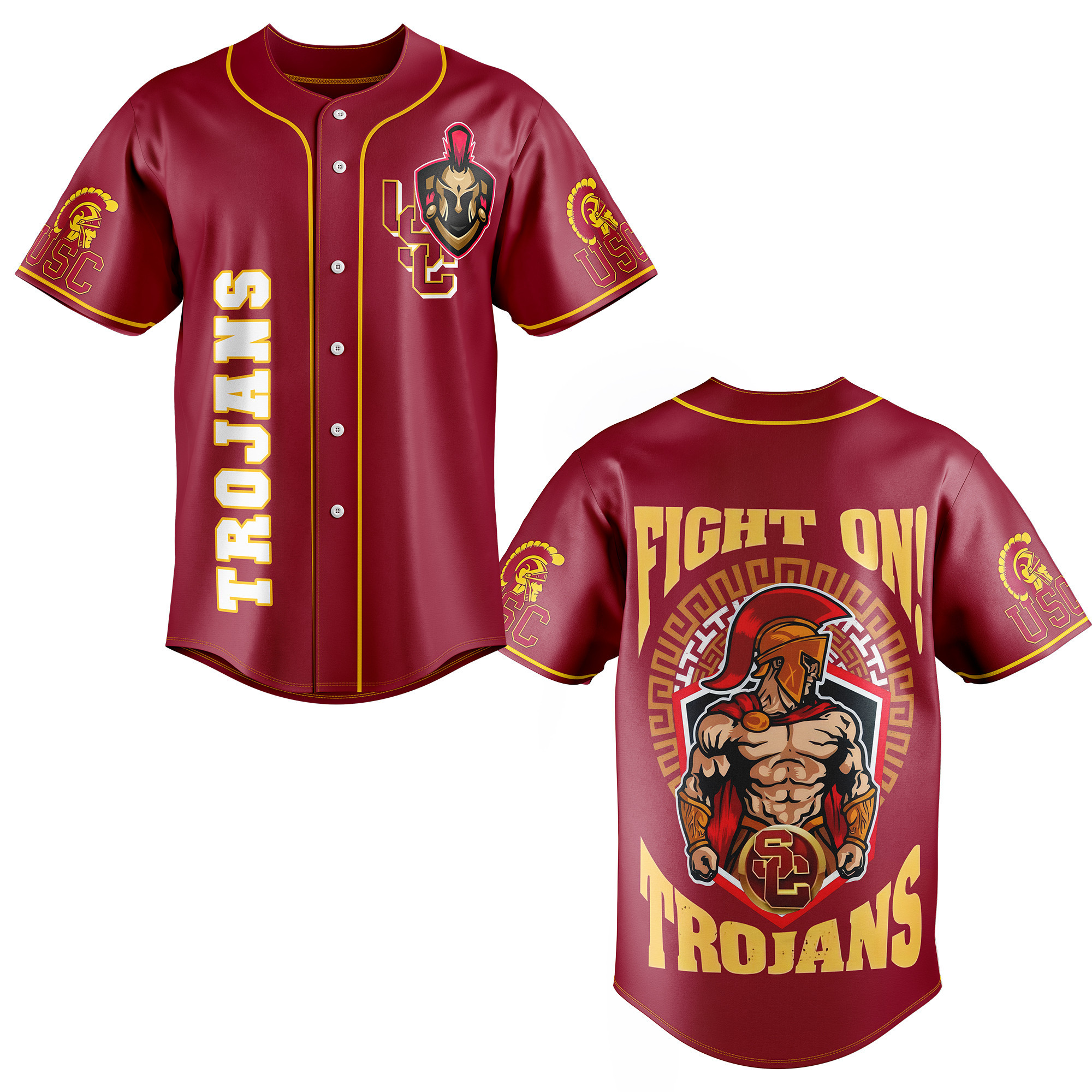 USC Trojans Baseball Jersey New Season For Fans
