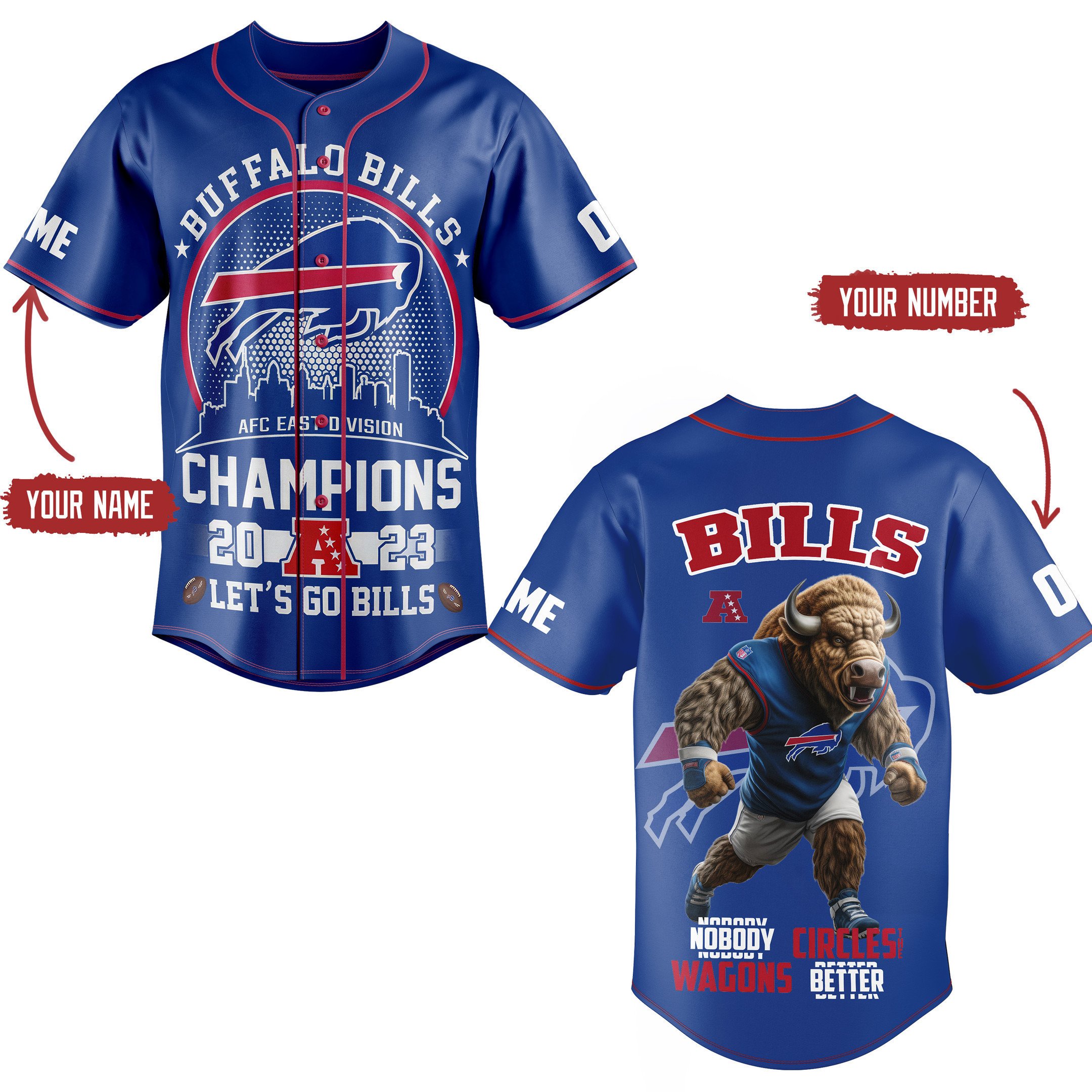 Buffalo Bills Baseball Jersey New Season For Fans
