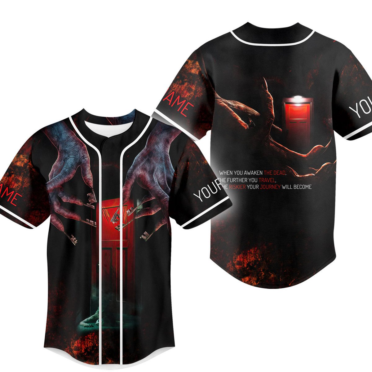 The Red Door Baseball Jersey New Season For Fans