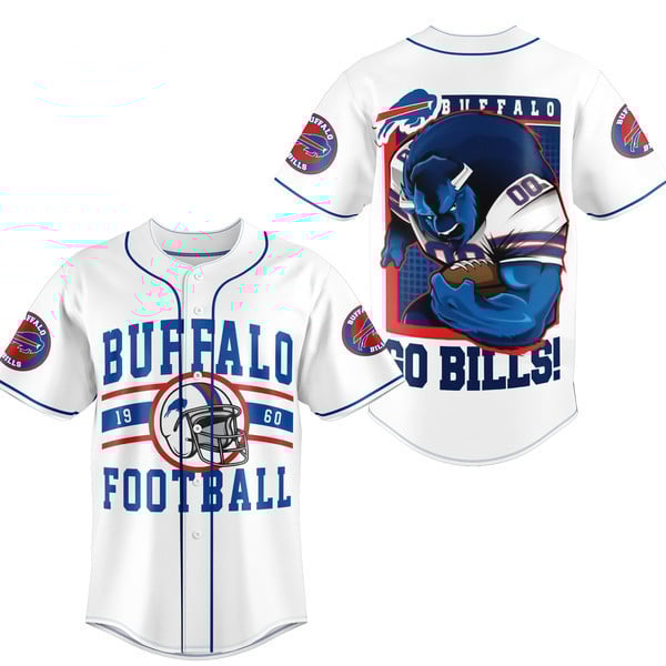 Buffalo Bills Baseball Jersey New Season For Fans