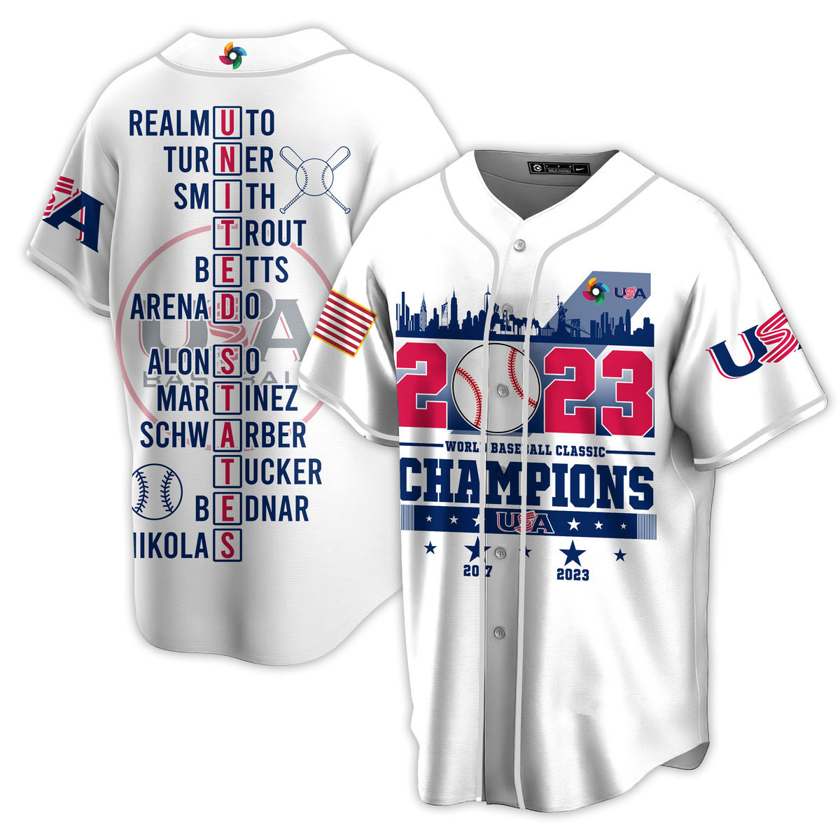 World Baseball Classic Baseball Jersey New Season For Fans
