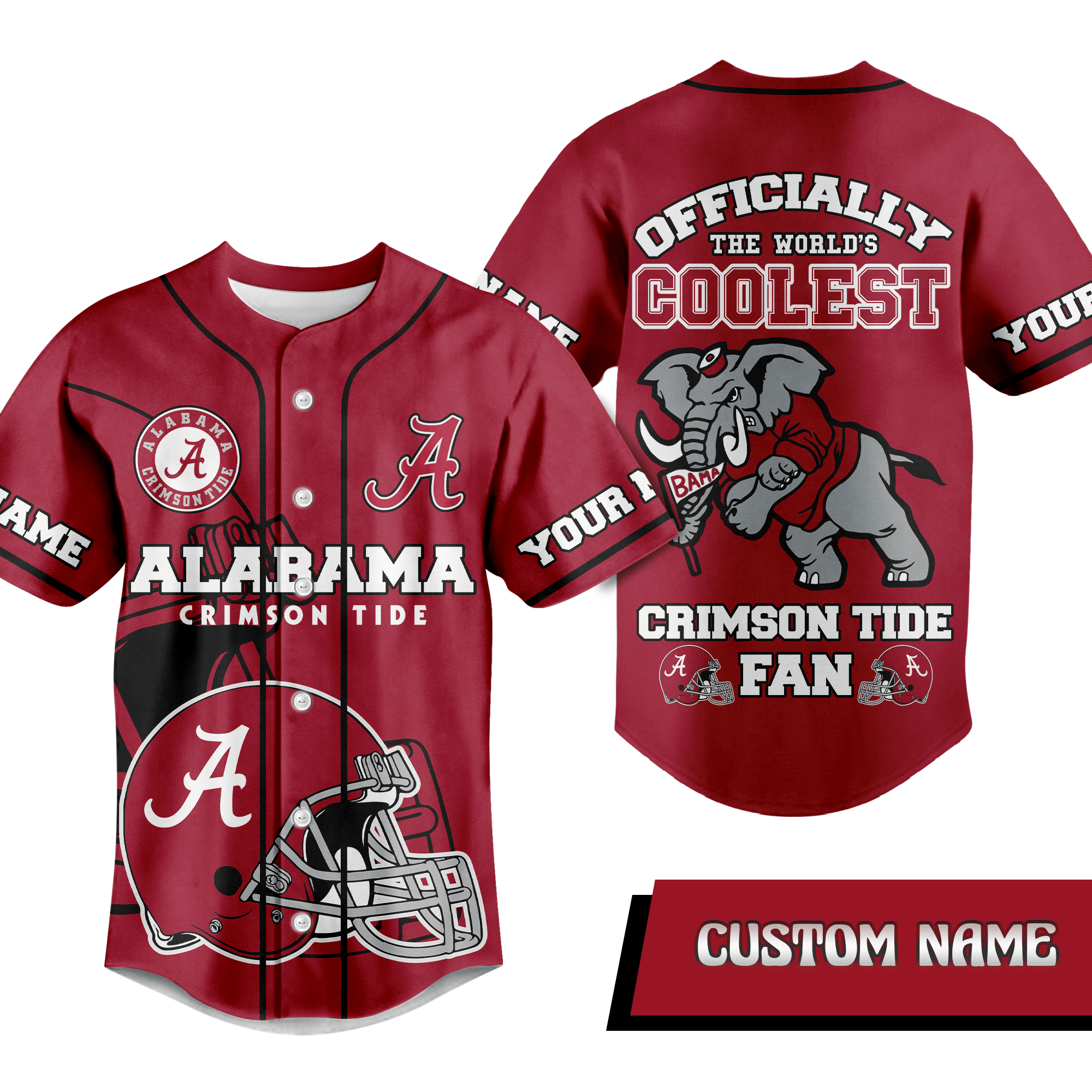 Alabama Crimson Tide Baseball Jersey New Season For Fans