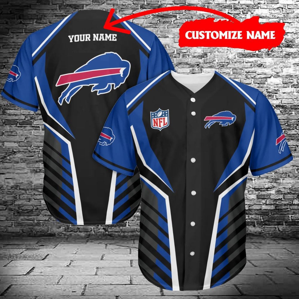 Buffalo Bills Personalized Baseball Jersey For Men And Women