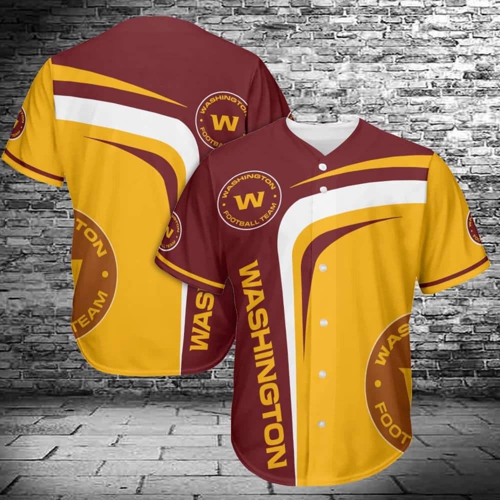 Washington Redskins Baseball Jersey For Men And Women