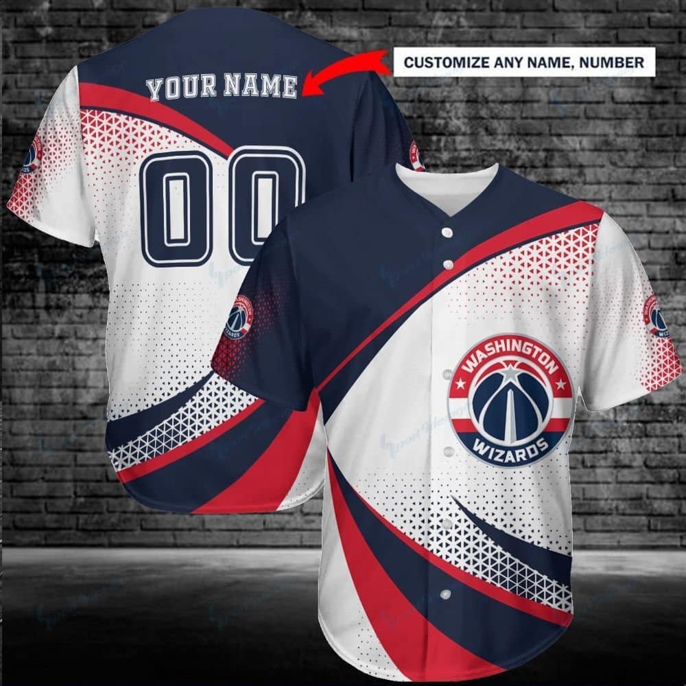 Washington Wizards Personalized Baseball Jersey For Men And Women