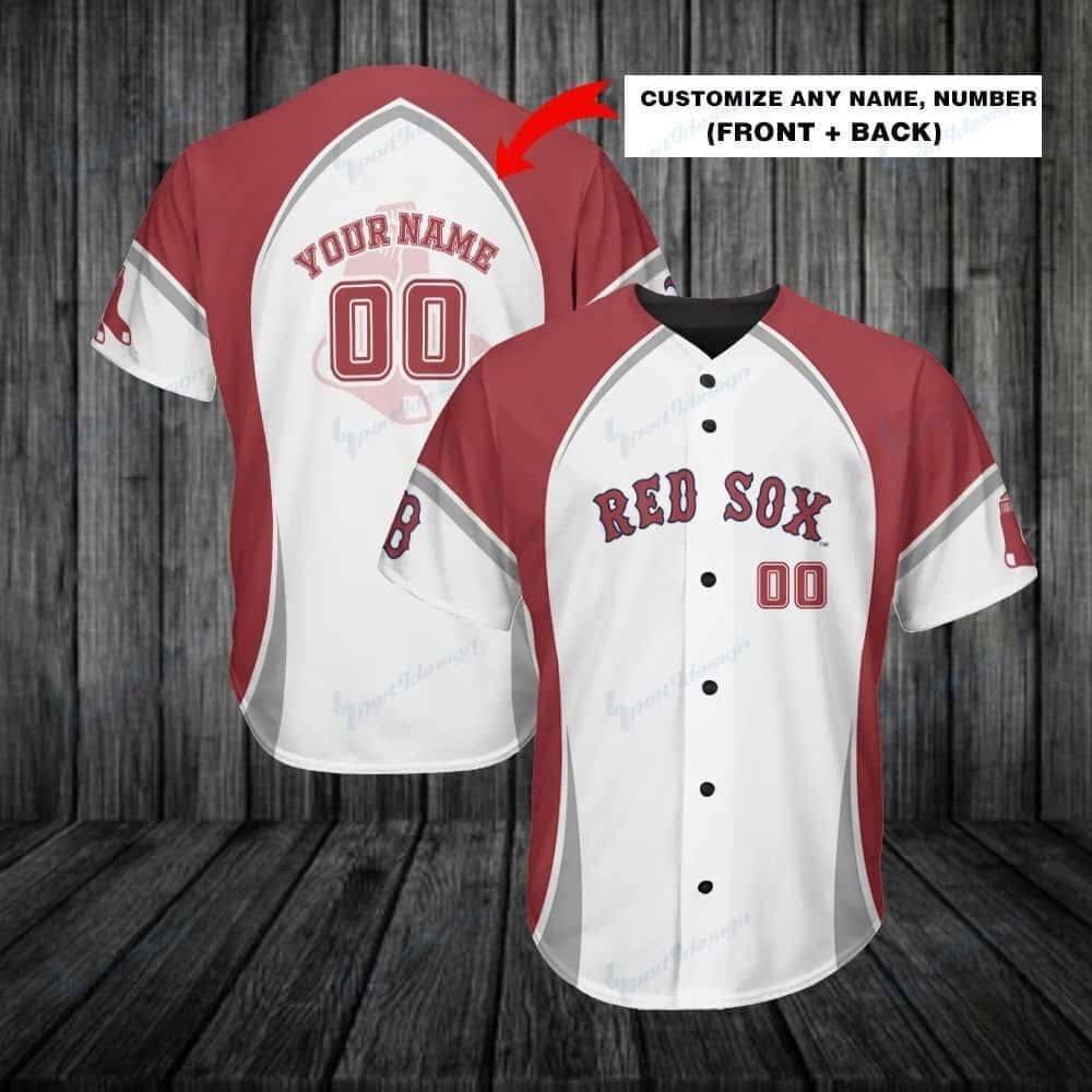 Boston Red Sox Personalized Baseball Jersey For Men And Women