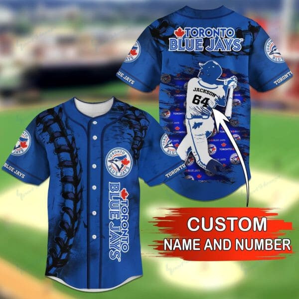 Toronto Blue Jays Personalized Baseball Jersey For Men And Women
