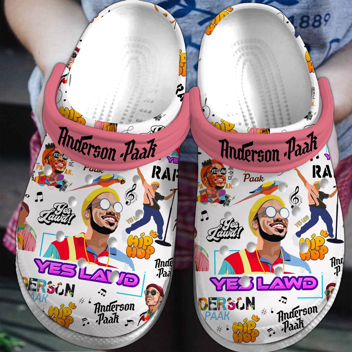 Anderson Paak Music Crocs Clogs Comfortable