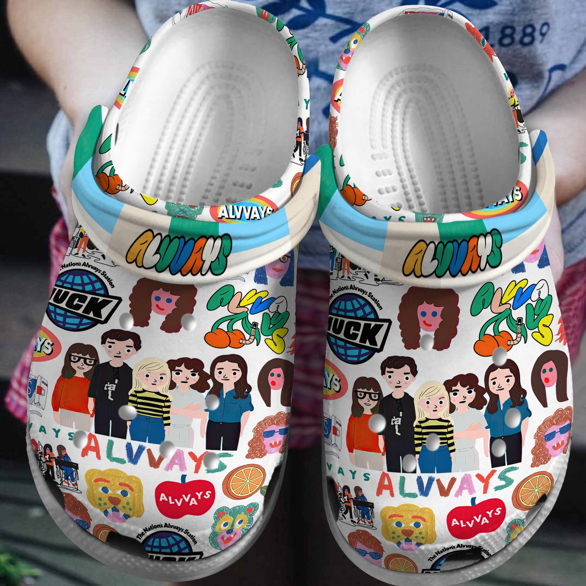 Alvvays Music Crocs Clogs Comfortable