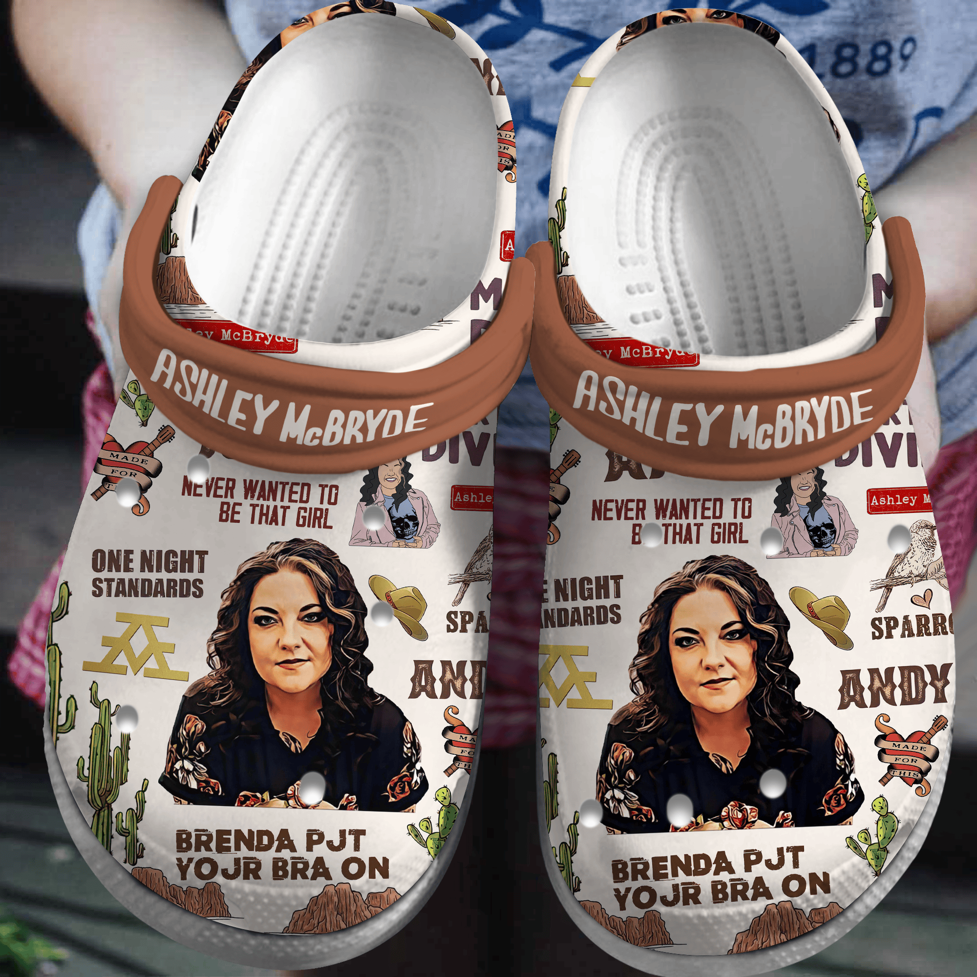 Ashley McBryde Music Crocs Clogs Comfortable
