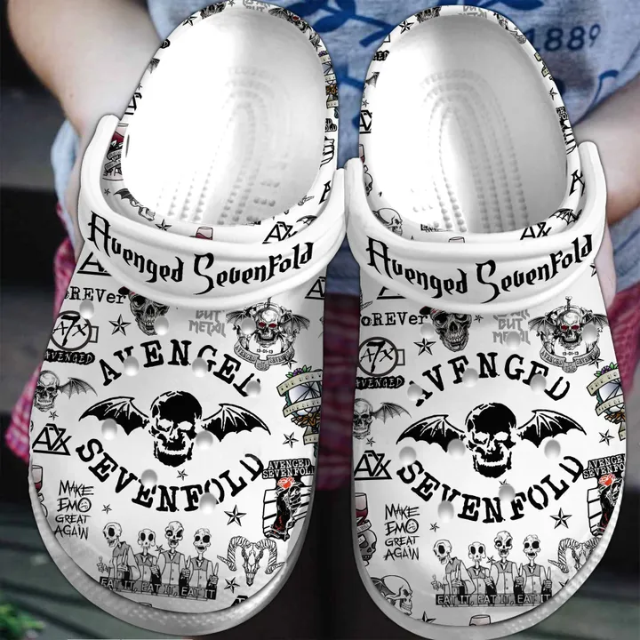 Avenged Sevenfold Music Band Crocs Shoes Clogs Comfortable For Men Women and Kids