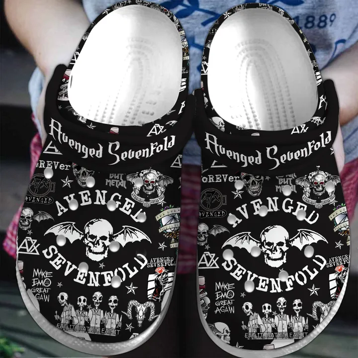 Avenged Sevenfold Music Band Crocs Clogs Comfortable