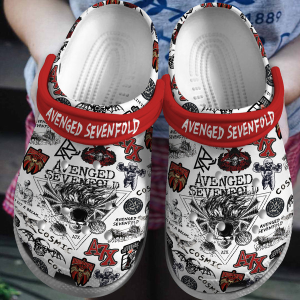 Avenged Sevenfold Music Crocs 