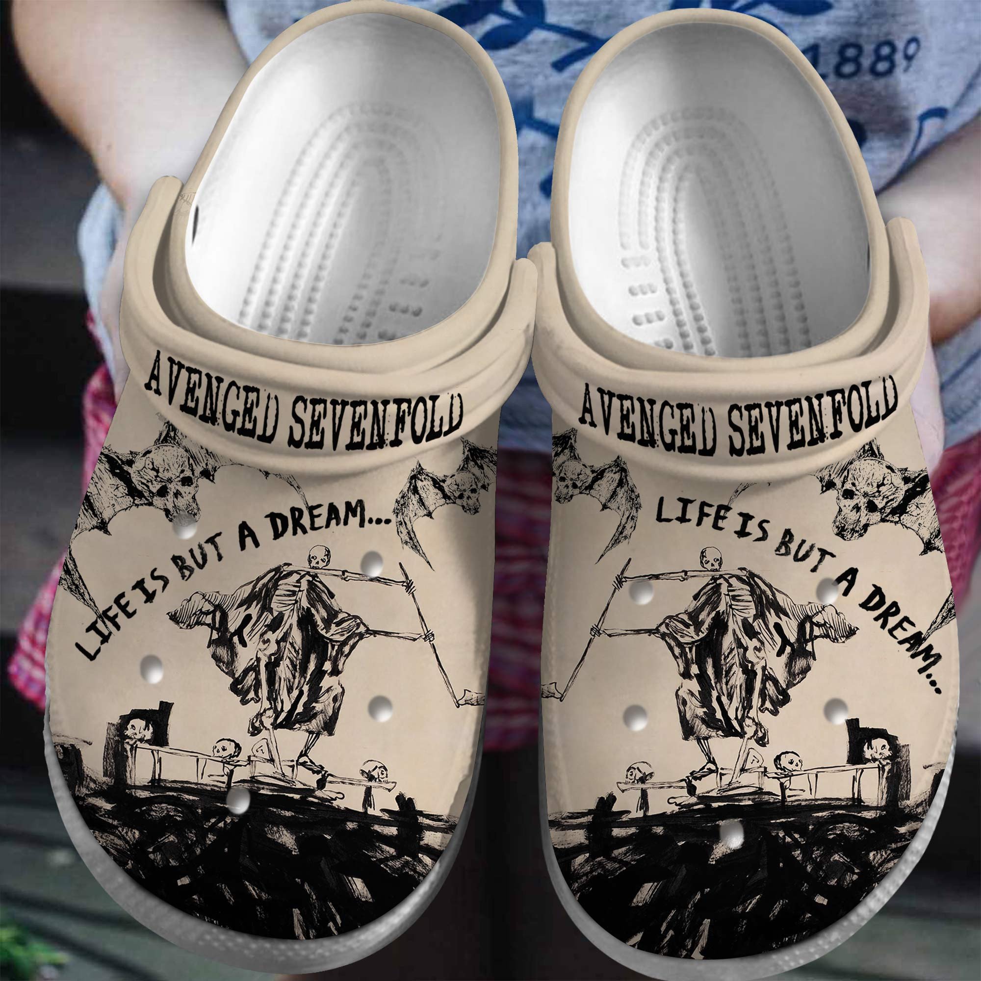 avenged sevenfold top songs Music Band Crocs Clogs Comfortable