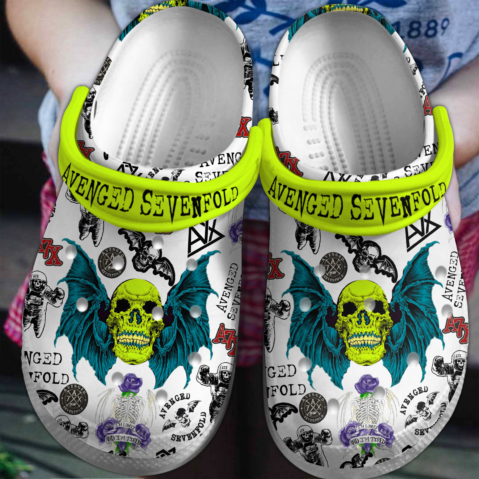 avenged sevenfold band members Music Crocs Clogs Comfortable