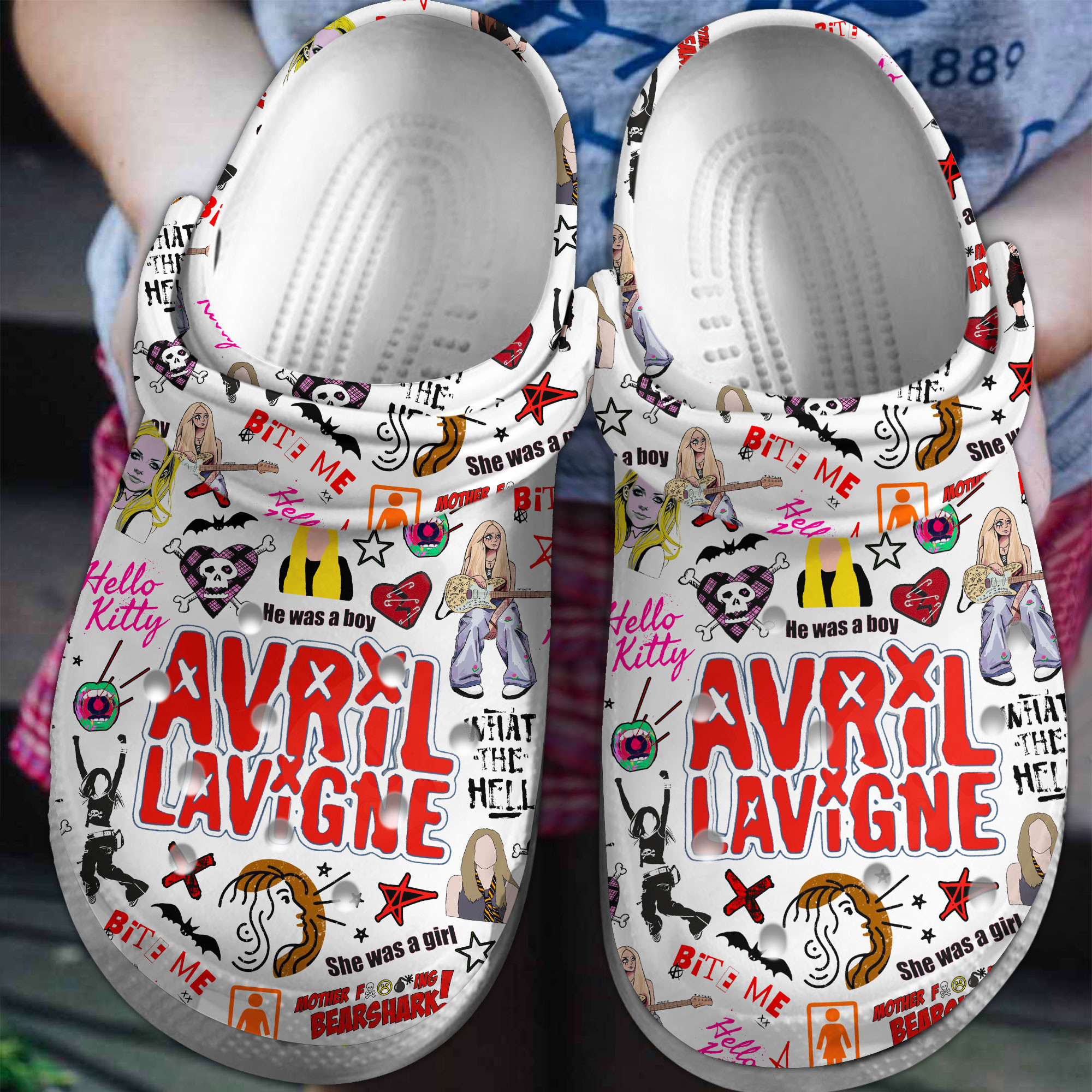 Avril Lavigne Music Crocs Comfortable