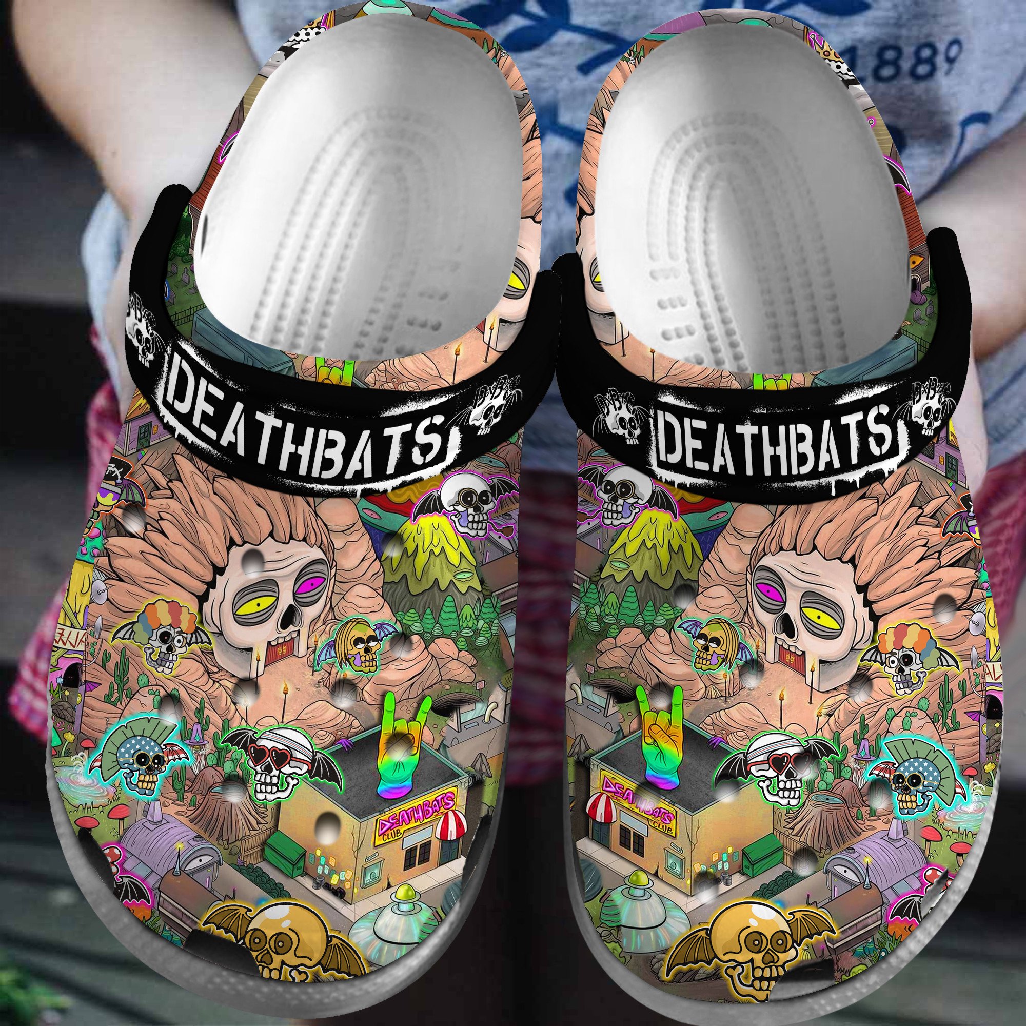 Avenged Sevenfold Music Crocs Clogs Comfortable