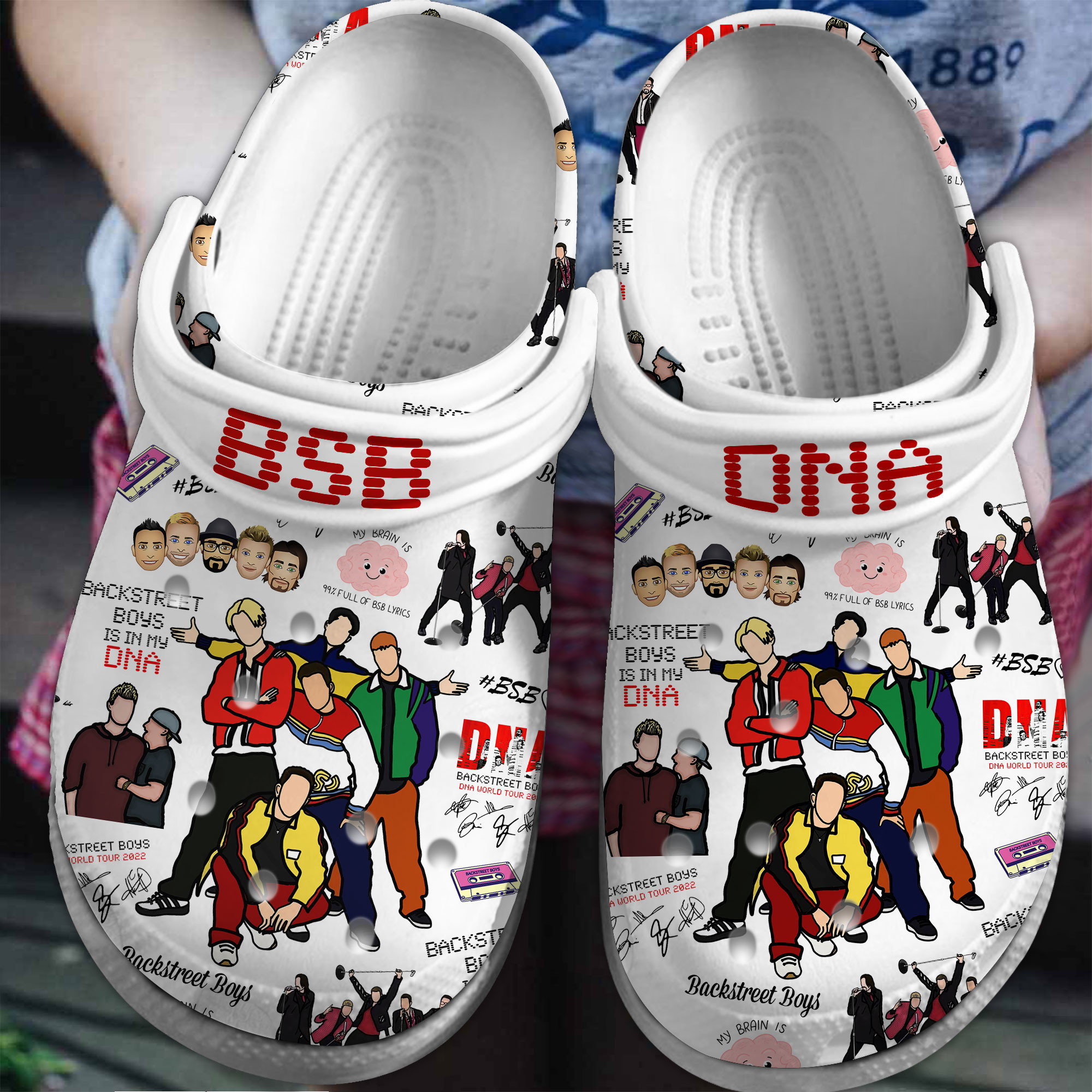 Backstreet Boys band Music Crocs 