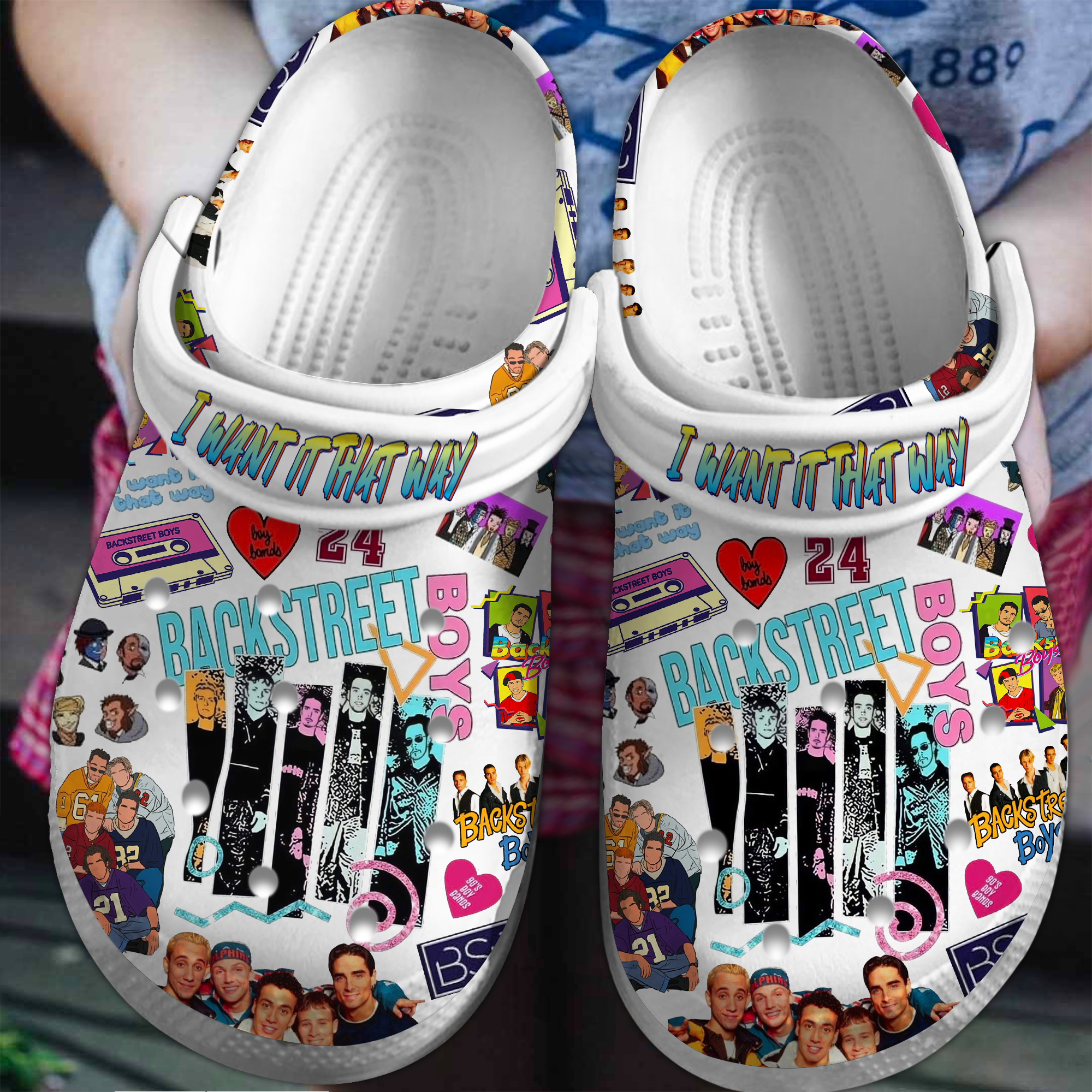 Backstreet Boys Music Crocs For men