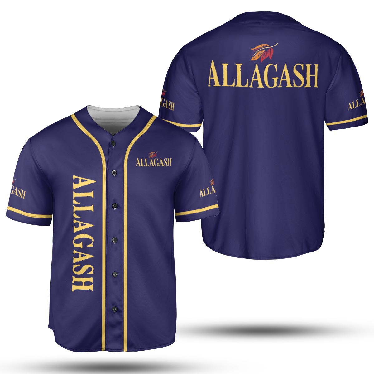 Allagash White Blue Pattern Baseball Jersey, Beer Lover Gift Idea, Allagash Beer Baseball Jersey For Men Women