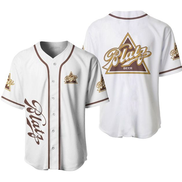 Blatz Beer Inspired Baseball Jersey , Gift For Beer Lover, Blatz Beer Baseball Jersey