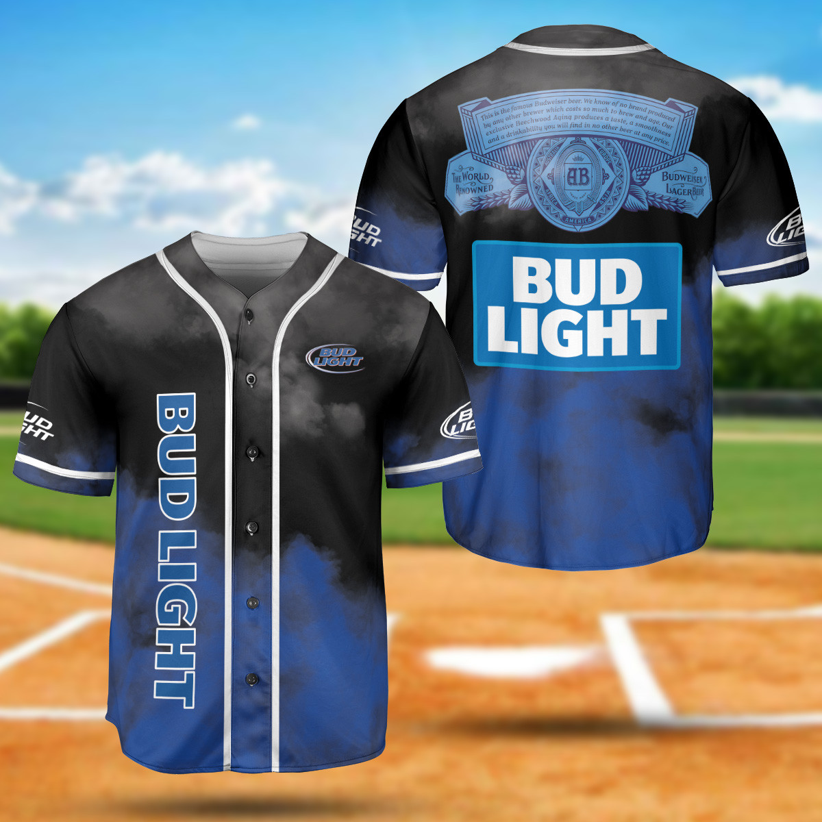 Bud Light Beers Baseball Jersey Shirt Beer Baseball Jersey Collection