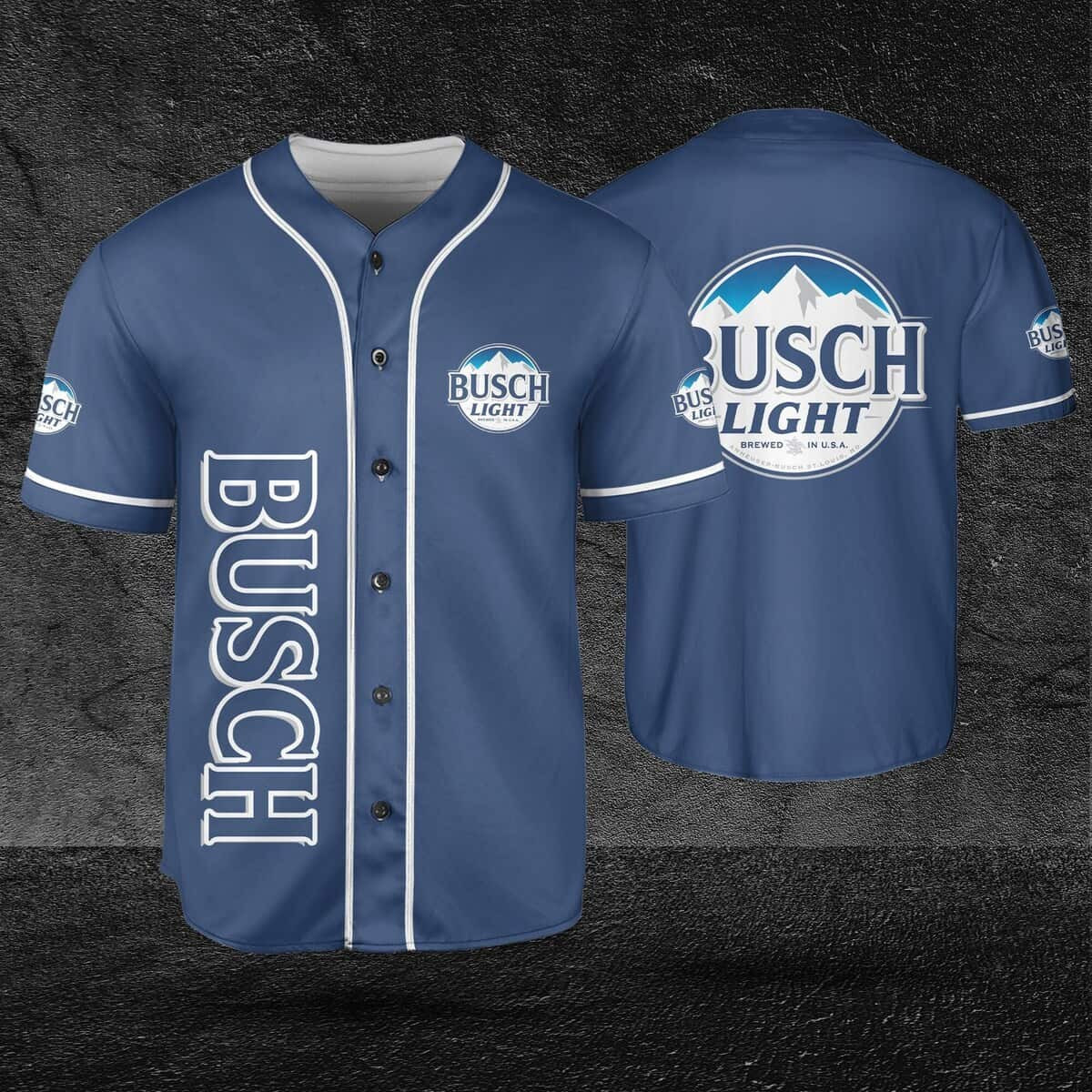Busch Light Best Gift for Beer Lover Baseball Jersey Birthday Idea