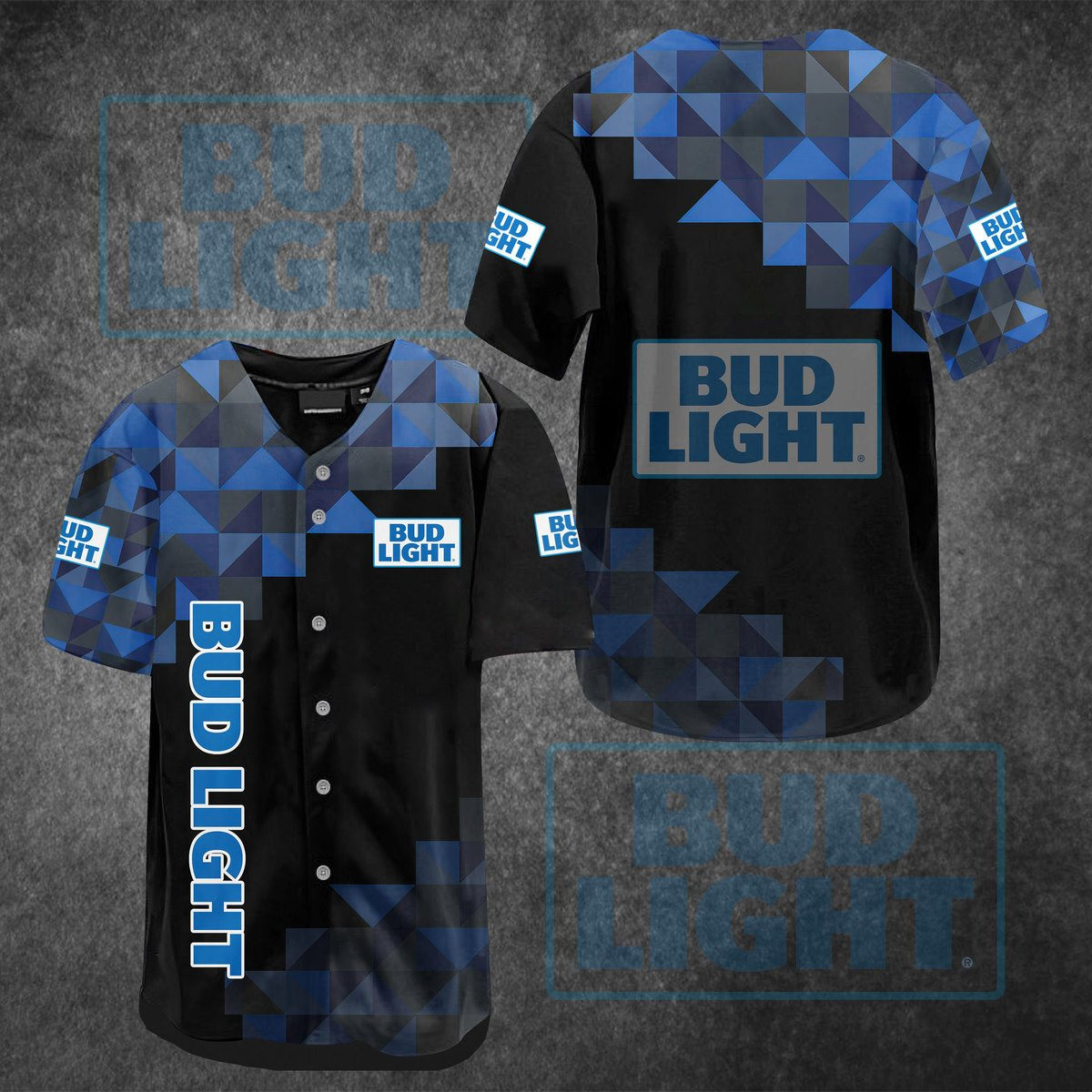 Bud Light cool design baseball jersey beer fan drinker gift