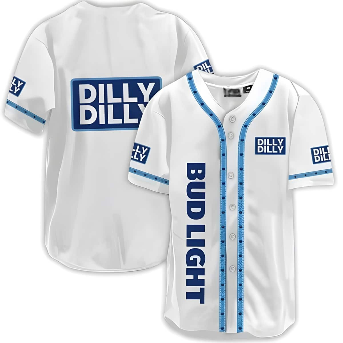 Bud Light Dilly Dilly  baseball jersey birthday beer gift