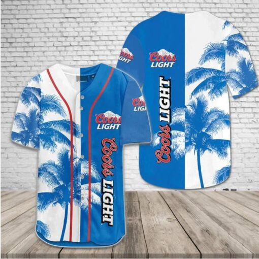 Abstract Holographic Michelob Ultra Beer Baseball Jersey