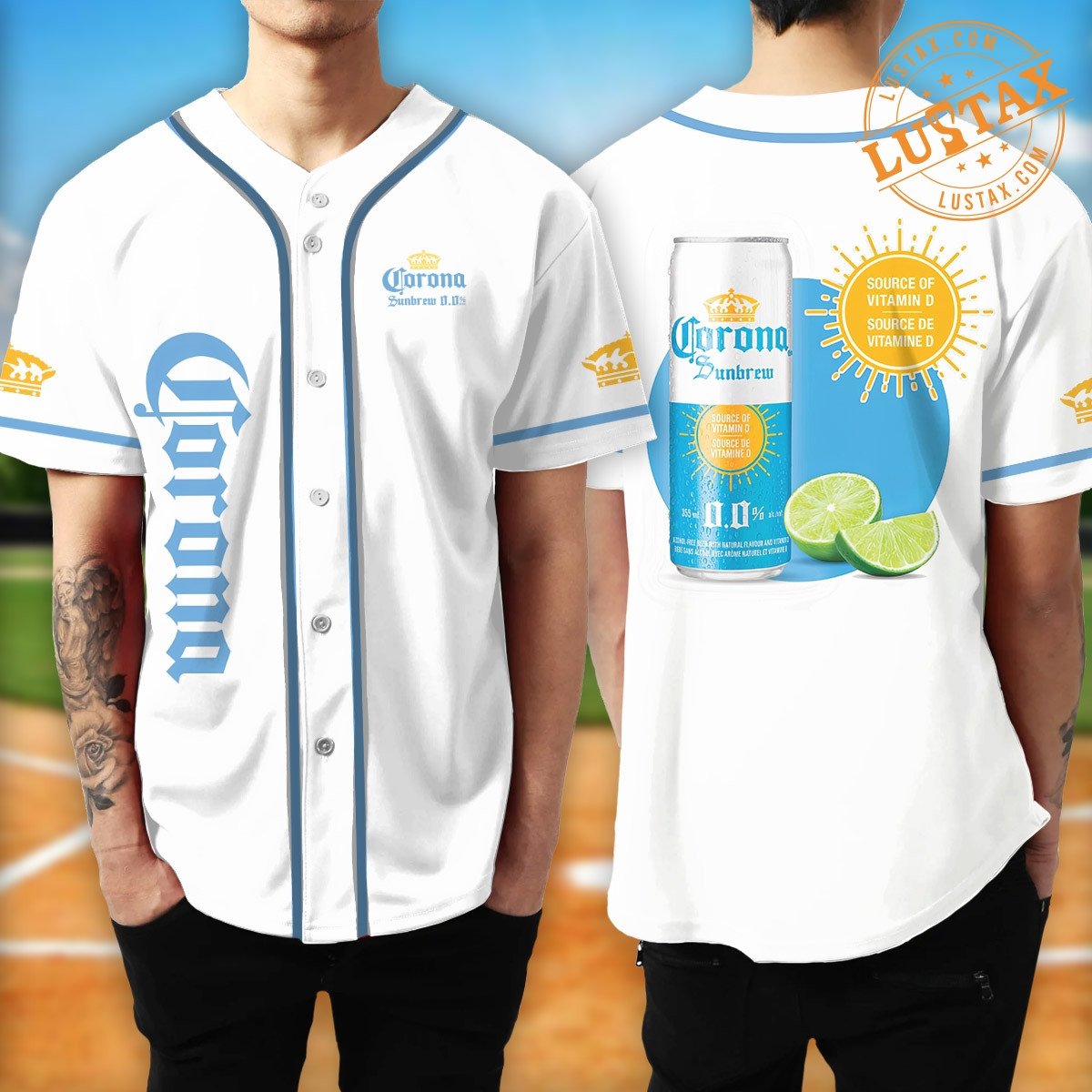 Basic Corona Extra Beer Baseball Jersey Gift For Fan