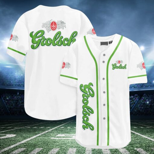 Bud Light Metal Crack Pattern Beer Baseball Jersey Gift For Drinkers