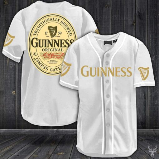 Bud Light White Baseball Jersey For Men Women, Bud Light Baseball Jersey For Beer Lover, Gift For Beer Drinker