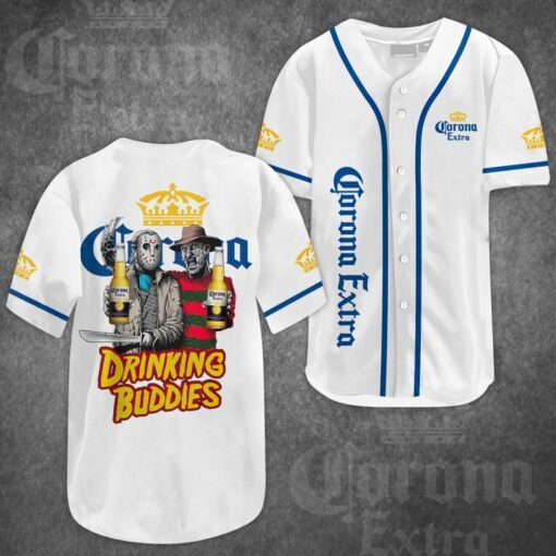 Busch Light Blue Basic Beer Baseball Jersey Gift For Men Women