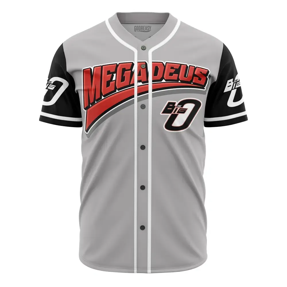  Baseball Jersey Megadeus Big O, Megadeus Big Jersey