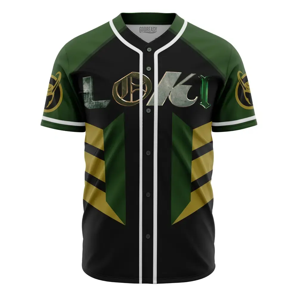  Baseball Jersey Loki Marvel, Loki Marvel Jersey