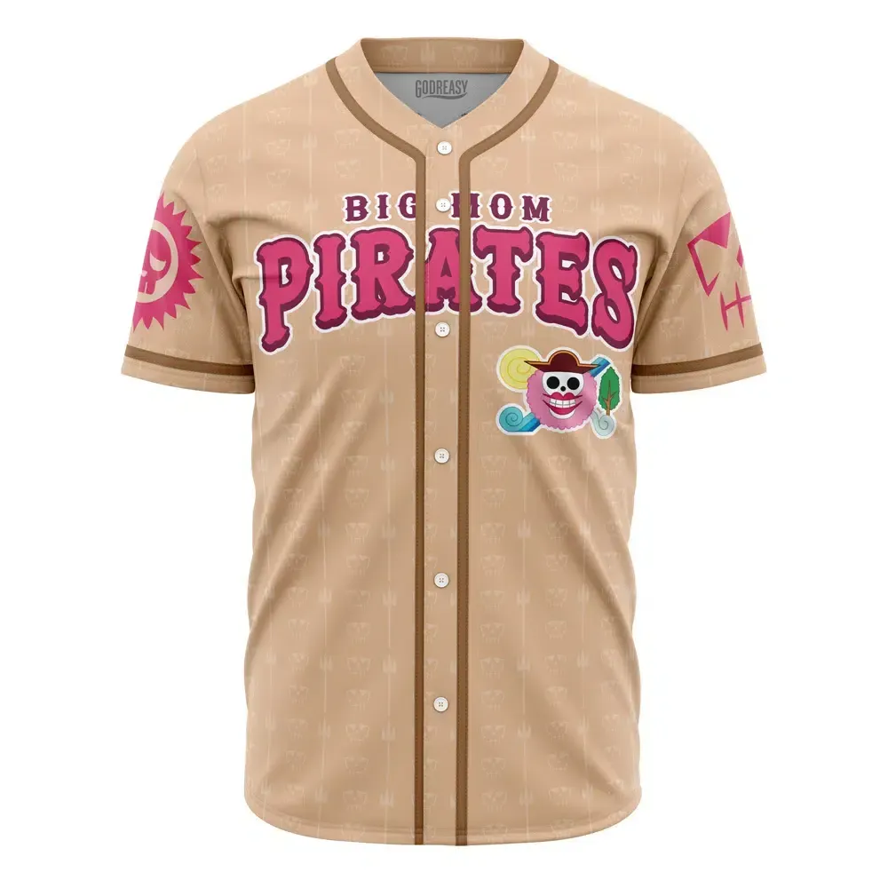  Baseball Jersey Big Mom Pirates Katakuri One Piece, Big Mom Jersey