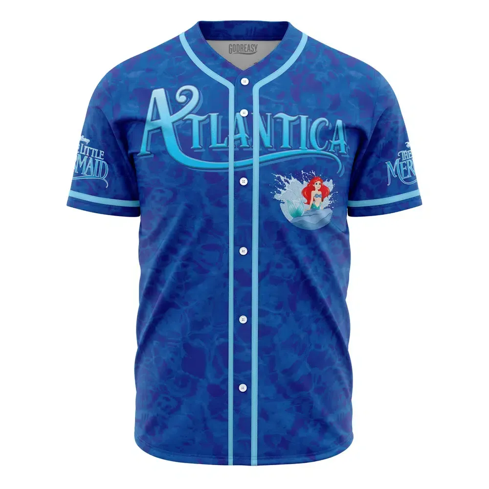  Baseball Jersey Ariel The Little Mermaid V2 Disney, Ariel The Jersey