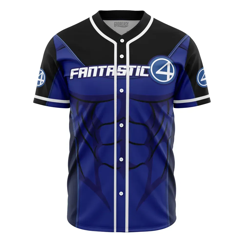  Baseball Jersey Fantastic Four Marvel, Fantastic Four Jersey