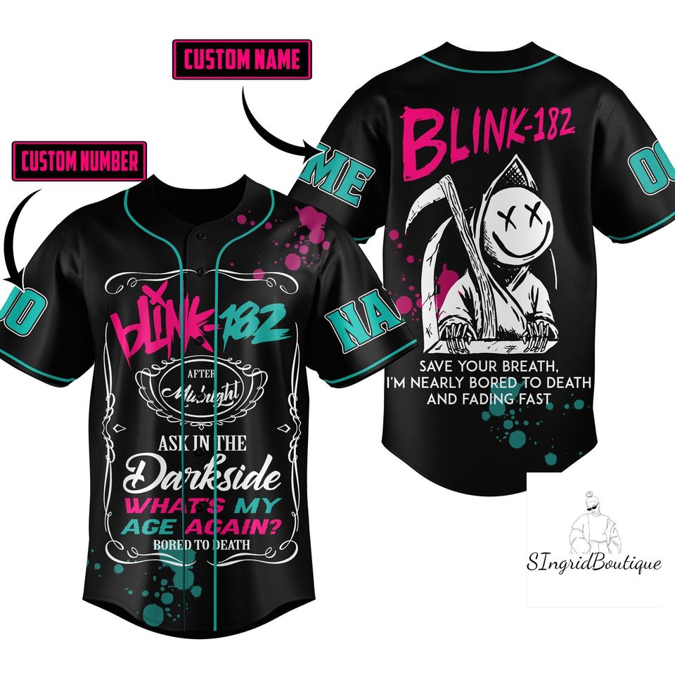 B182 Band Jersey, Custom B182 Baseball Jersey