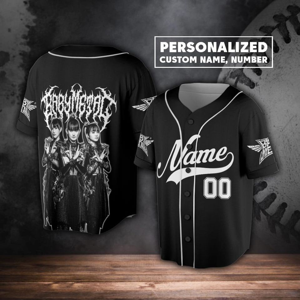 Babymetal Us Tour Kpop Baseball Jersey, Baseball