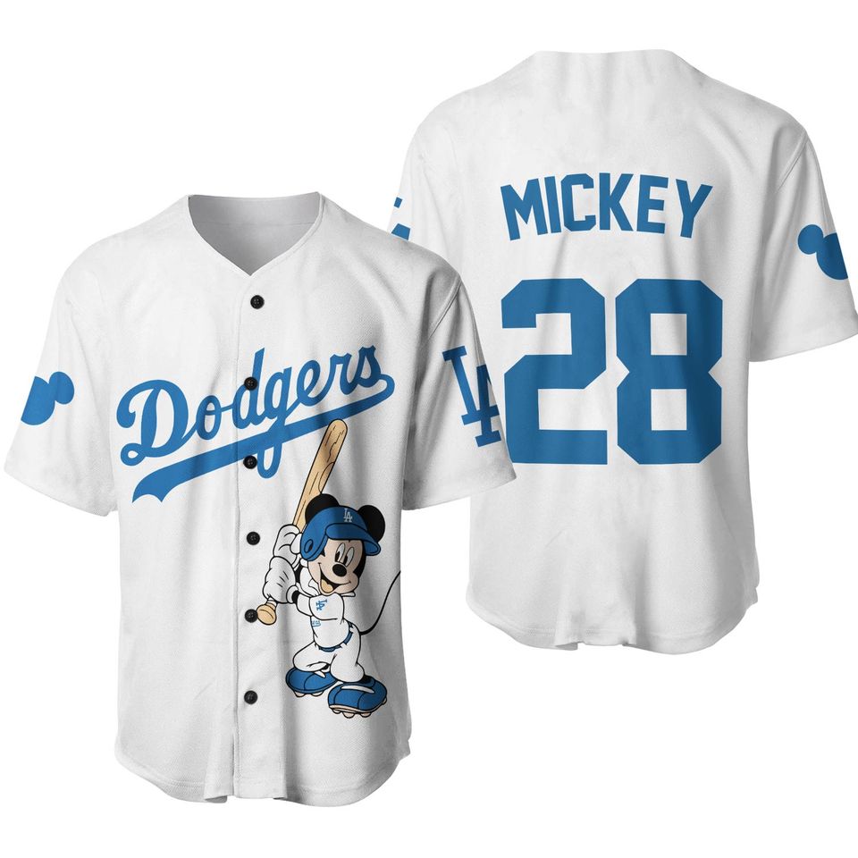 2024 Arravl Cartoon Mickey Mouse Baseball Jersey