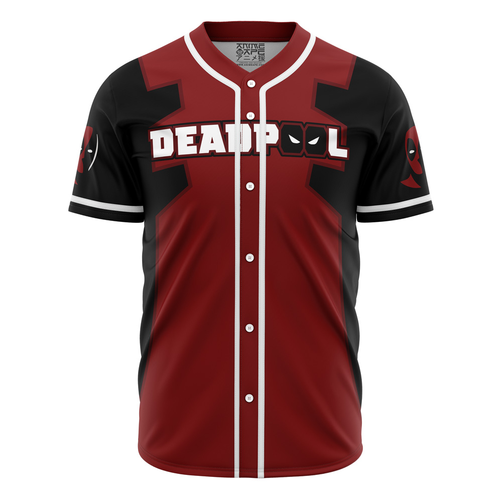 Deadpool Marvel Personalized Baseball Jersey For Fans