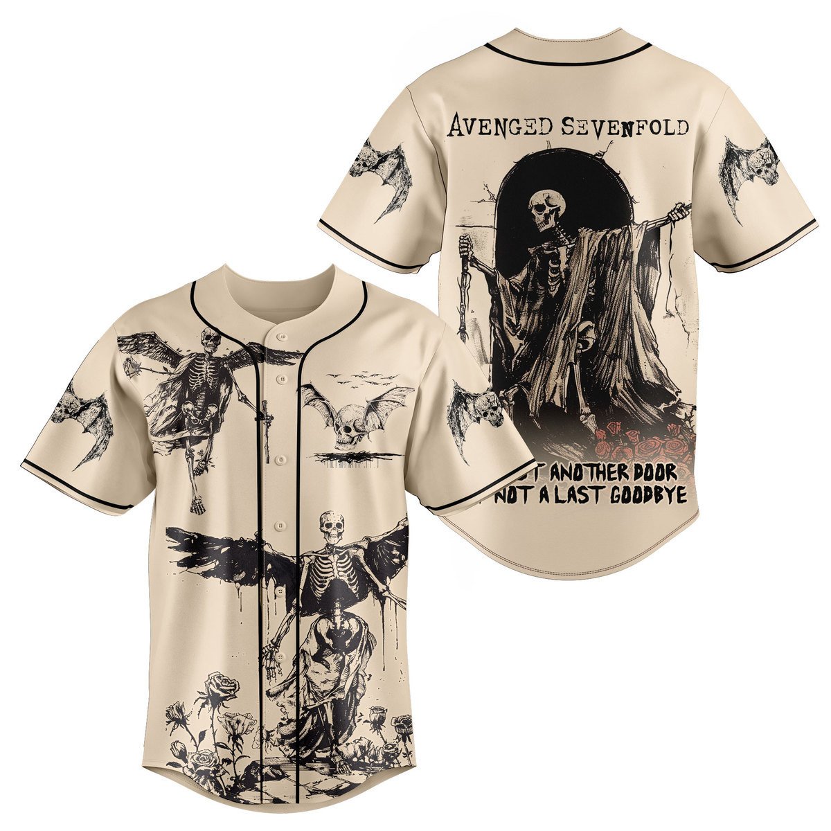 Avenged Sevenfold Baseball Jersey For Fans