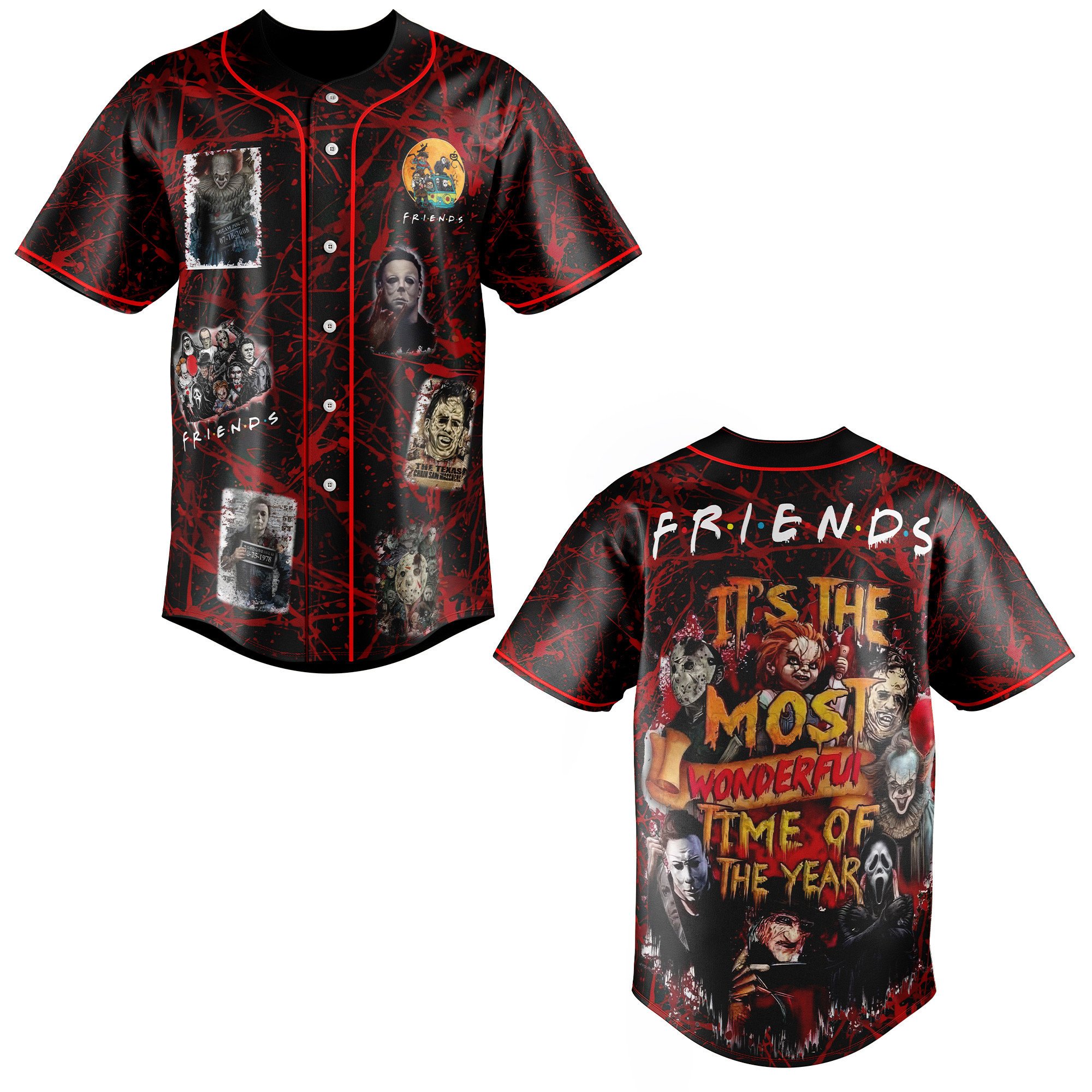 Friends For Fans Baseball Style Jersey For Women