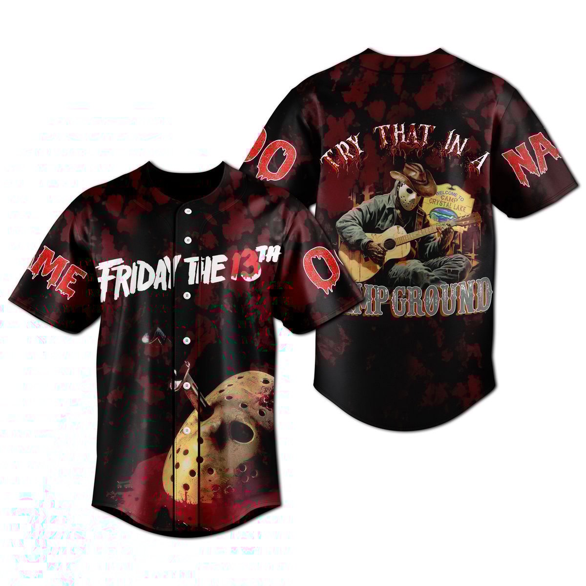Friday the 13th Baseball Jersey For Fans