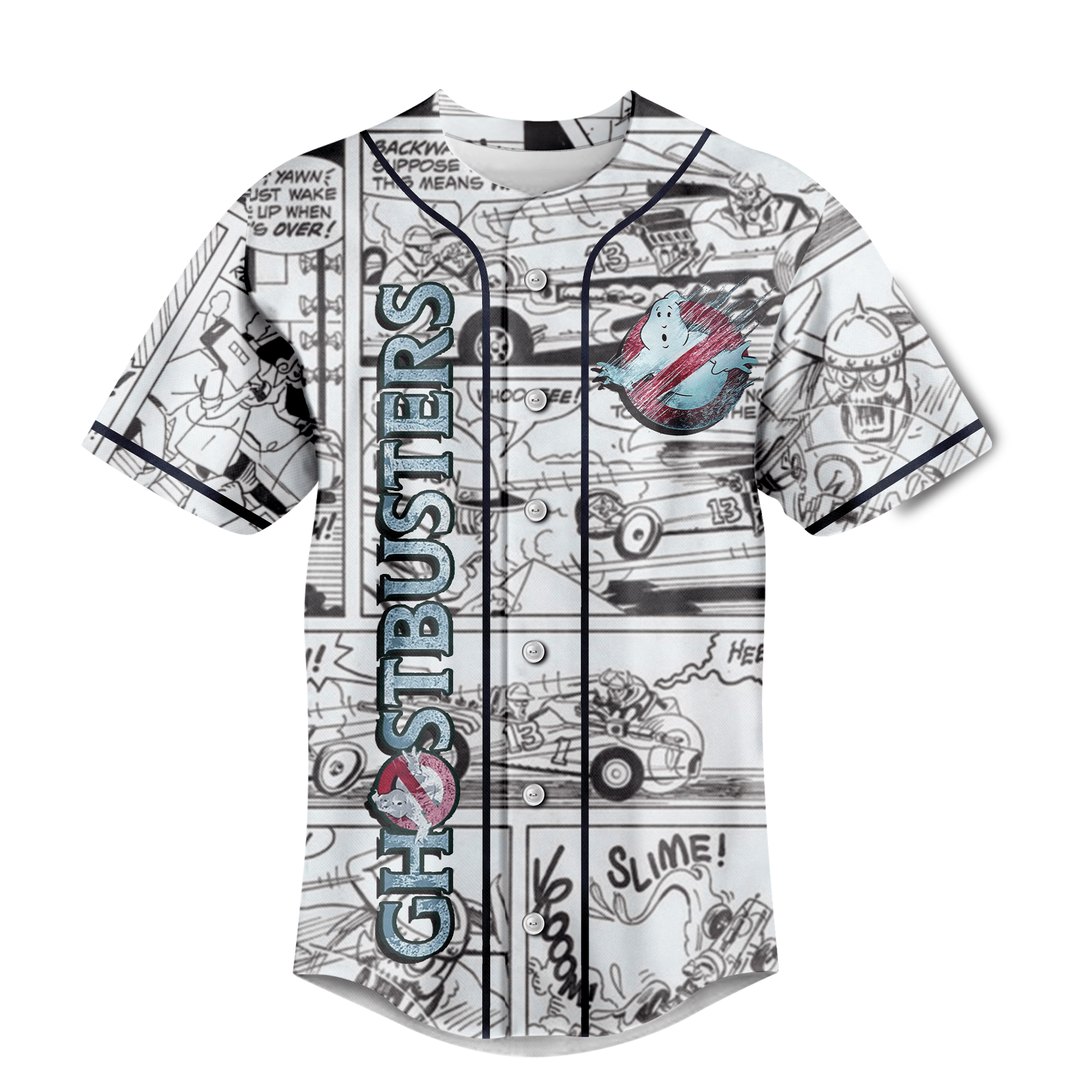Ghostbusters: Frozen Empire Baseball Jersey For Fans