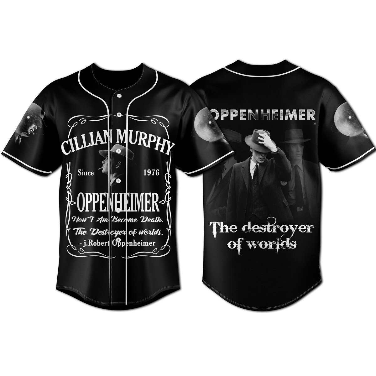 Cillian Murphy For Fans Baseball Style Jersey For Women